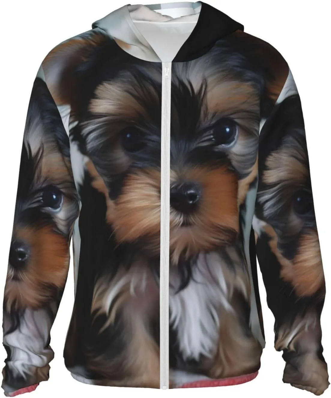 

Толстовка Yorkie Puppy с защитой от солнца UPF 50+ GFLFMXZW