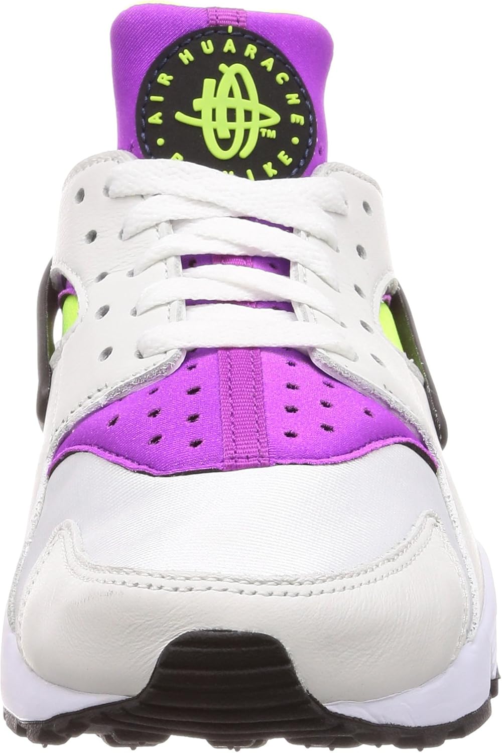 Мужские кроссовки для бега Nike Air Huarache Run '91 QS, White/Neon Yellow/Magenta/Black — фото 2