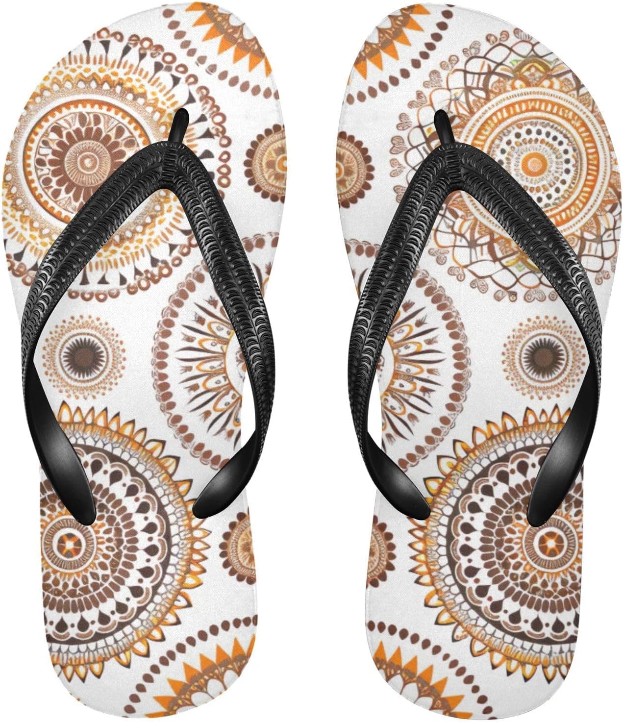 

Коричневые шлепанцы с узором, пляжные летние повседневные сандалии для женщин и мужчин, тапочки для душа, размер XS Kfbe