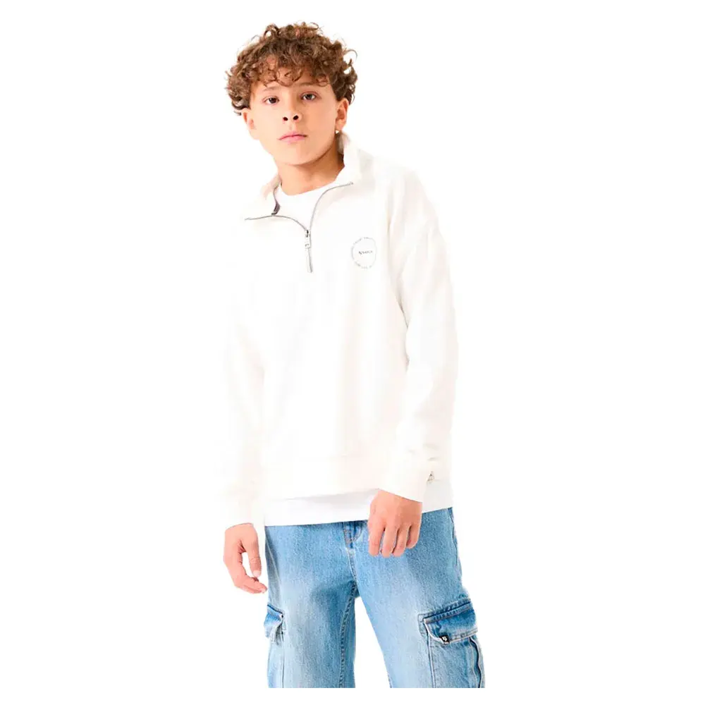 

Толстовка Garcia B53464 half zip, белый