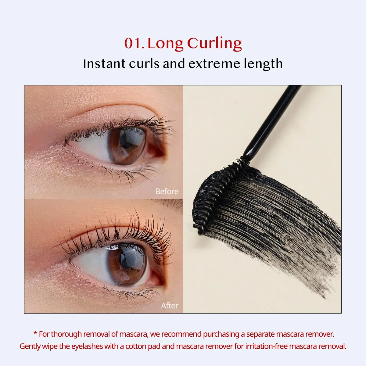 Водостойкая тушь для ресниц «Kill Lash Superproof Mascara - Long Swing» от Clio Clio, Black — фото 2