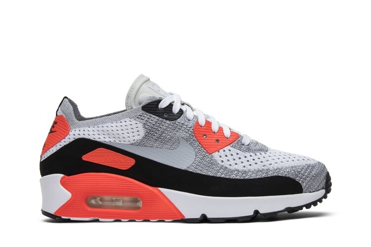 

Кроссовки Nike Air Max 90 Ultra 2.0 Flyknit 'Infrared', белый