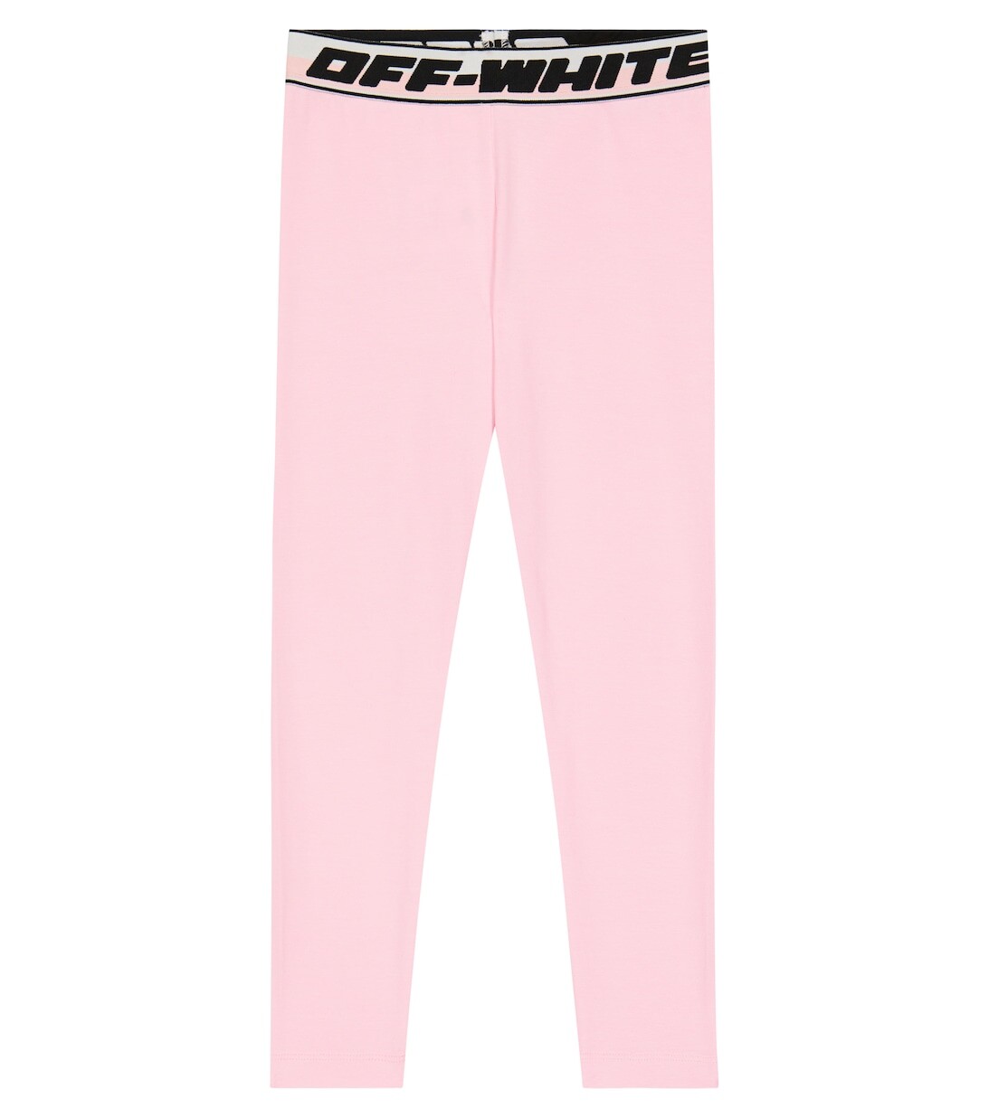 

Леггинсы из смесового хлопка с логотипом Off-White, белый