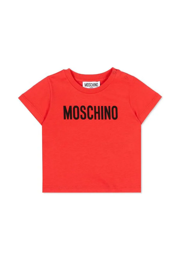 Футболка с принтом Moschino, Red