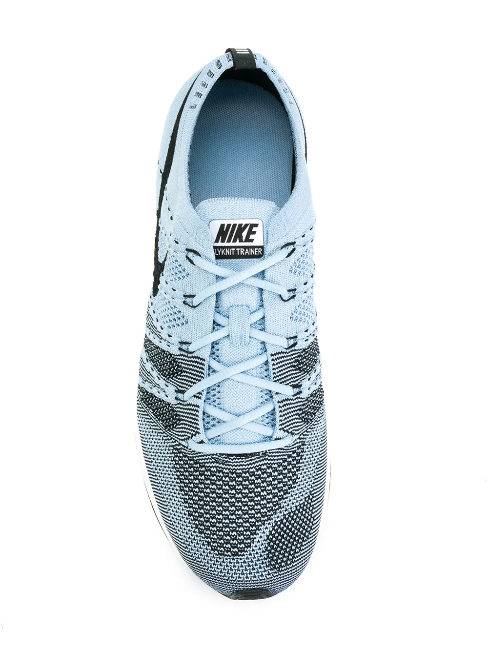 Кроссовки Flyknit Nike, синий — фото 4
