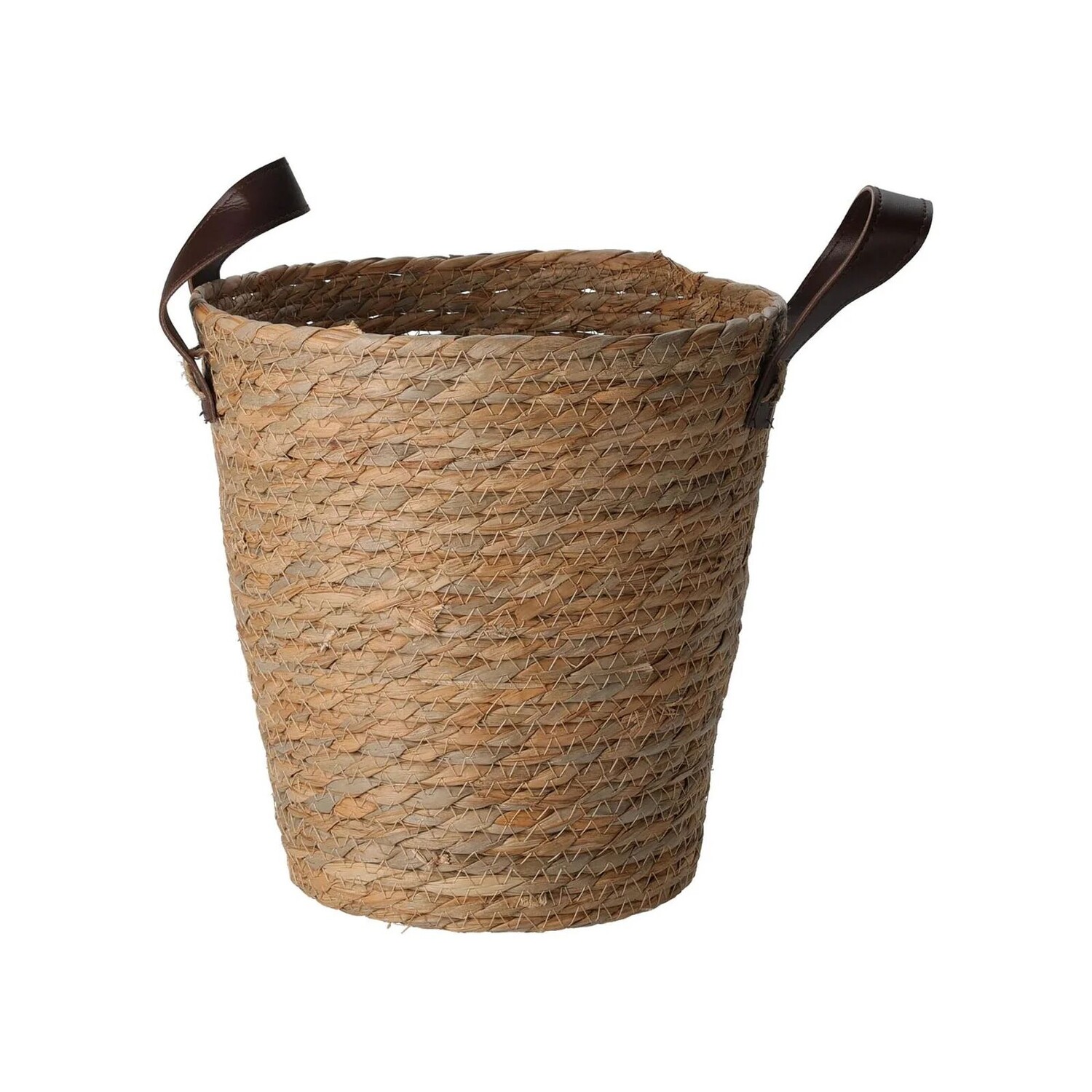 

Маленькая плетеная корзина KPM Nilüfer - Бежевый - 24x24x25 см