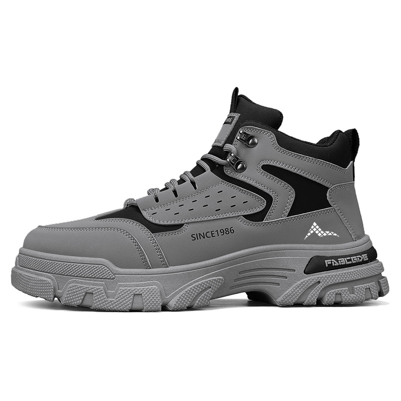 

ATONGMU Чёрные унисекс короткие ботинки Martin, цвет Black