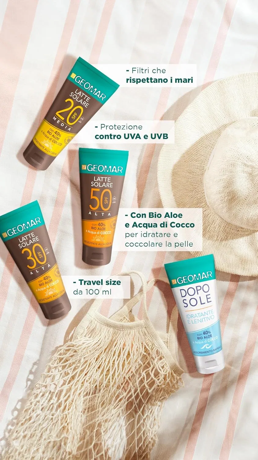 Солнцезащитный лосьон GEOMAR SPF 30, 100 мл Geomar — фото 3