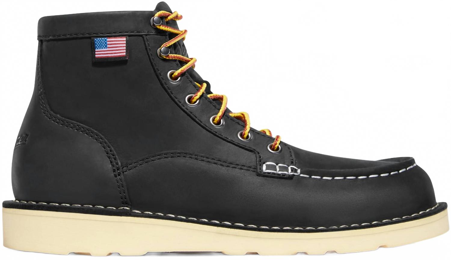 Женские кроссовки Bull Run Moc Toe черного цвета Danner