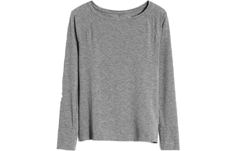 

Футболка с рукавом реглан женская GAP, серый