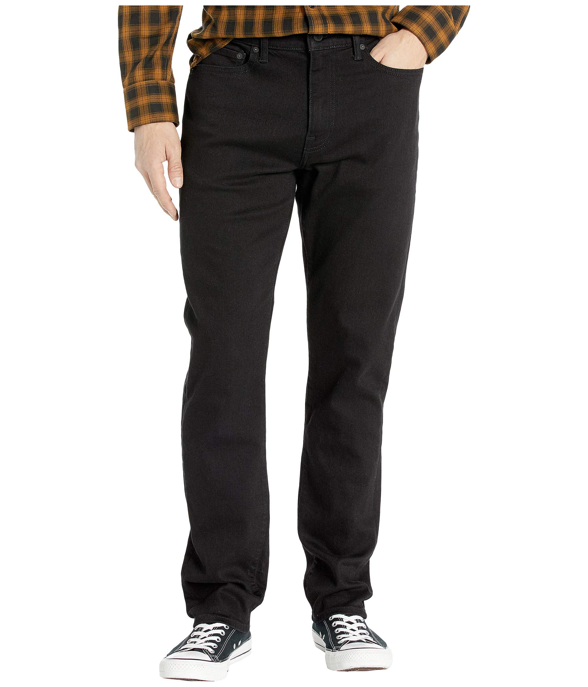 

Джинсы Lucky Brand 410 Athletic Fit Jeans In Black Rinse, Black Rinse