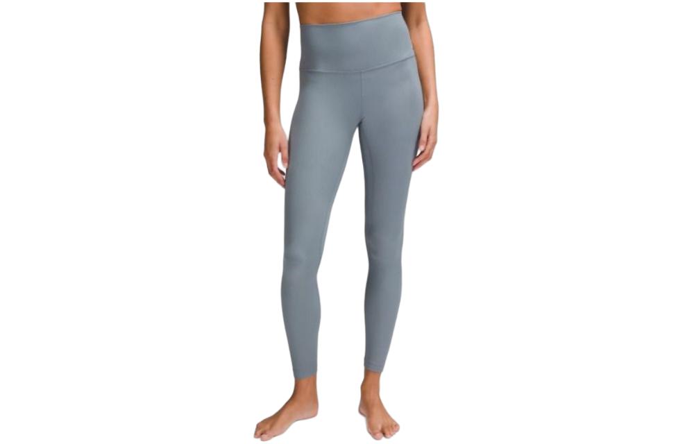 

Высокие облегающие брюки с ребристой текстурой Align Series 28" Женские Lululemon, Belgian Blue