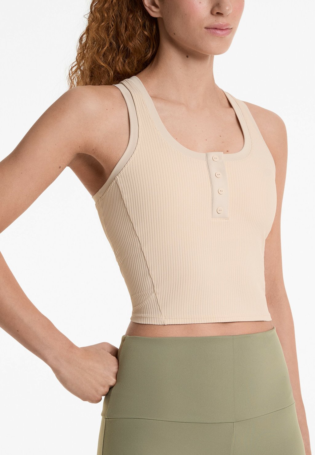 

Топ RIB COMFORTLUX OYSHO, бежевый