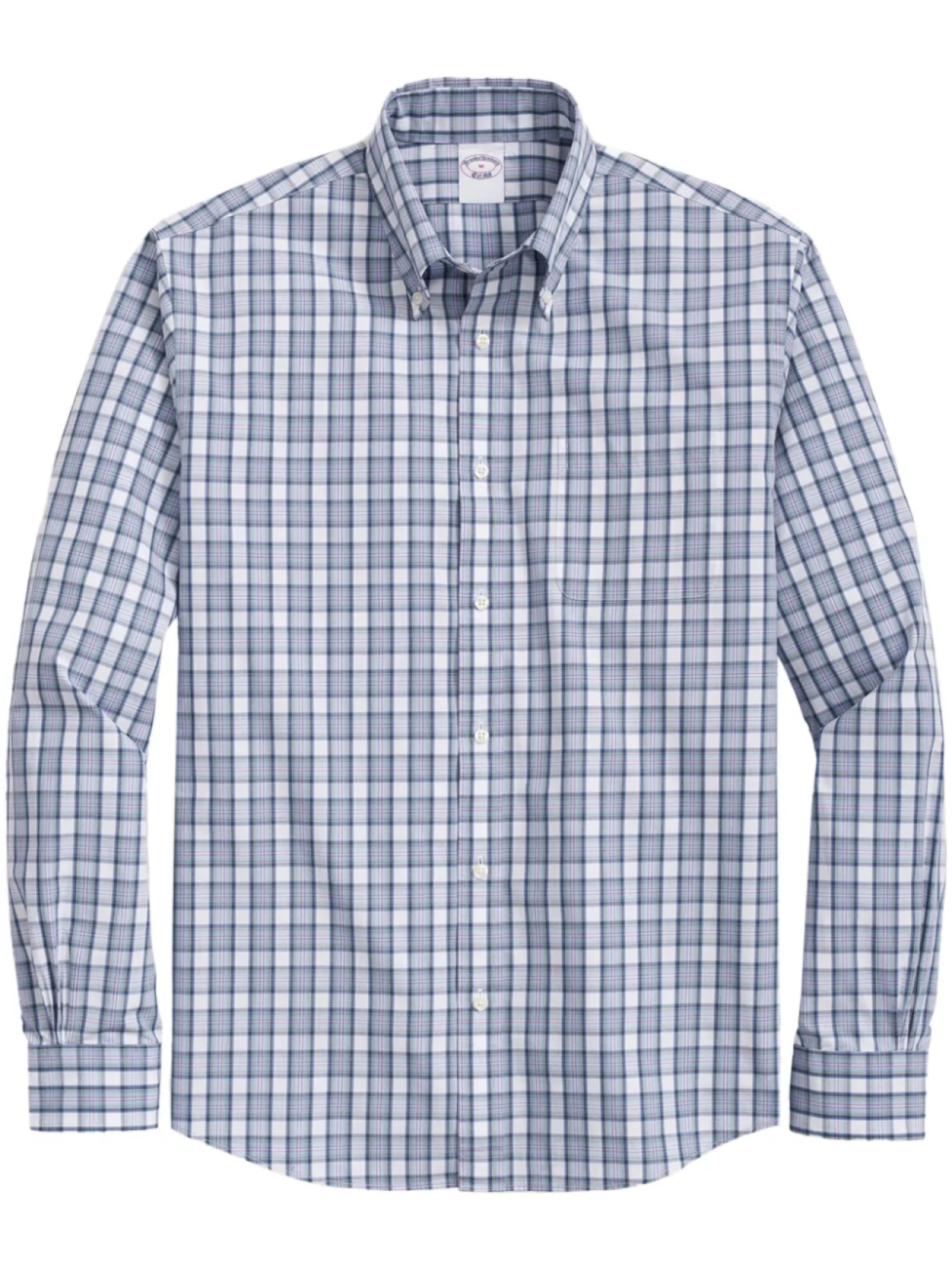 

Brooks Brothers рубашка на пуговицах, синий