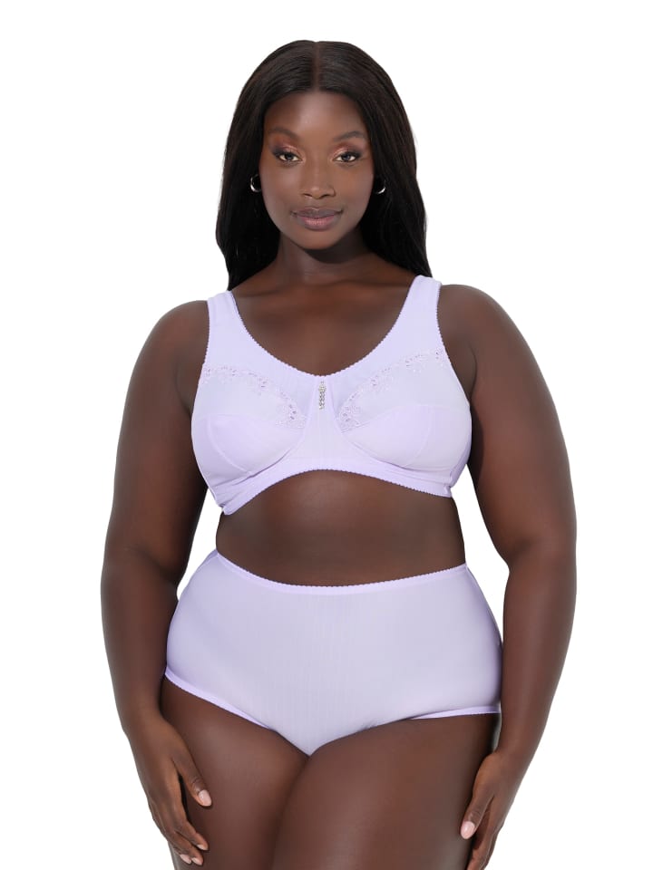 

Ulla Popken Релаксационный бюстгальтер нежного лавандового цвета