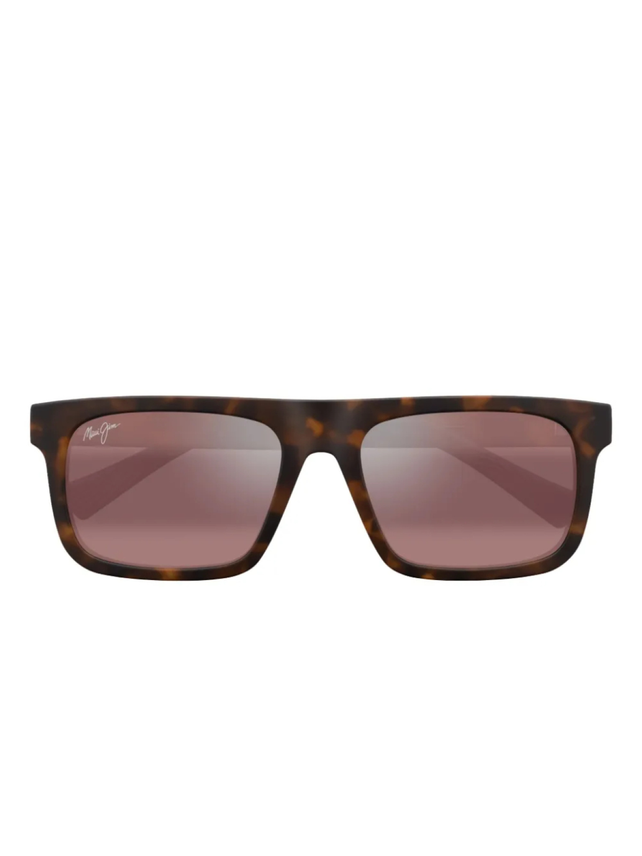 

Солнцезащитные очки Maui Jim в квадратной оправе, коричневый