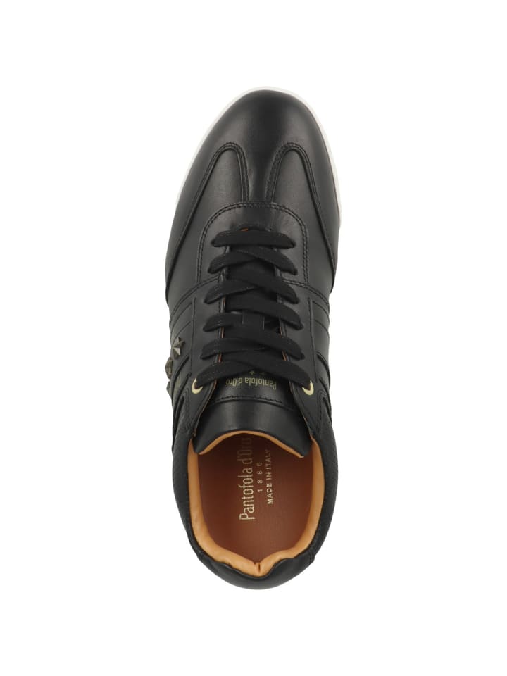 Низкие кроссовки Imola Classic Uomo черного цвета Pantofola D'Oro — фото 2