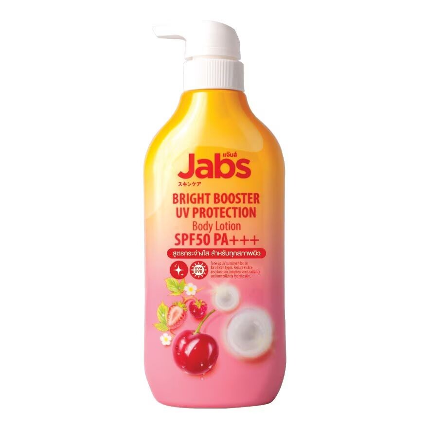 

Jabs Лосьон для тела Bright Booster с УФ-защитой SPF50 PA+++ 450 мл, White