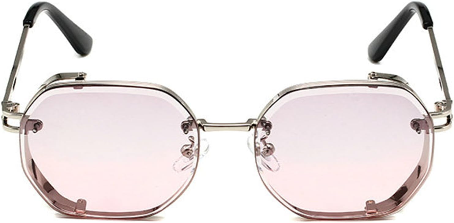 

Солнцезащитные очки Helena в маленькой оправе, винтажные, неправильной квадратной формы, для женщин и мужчин, роскошные, металлические, популярные в стиле панк, черные, C7