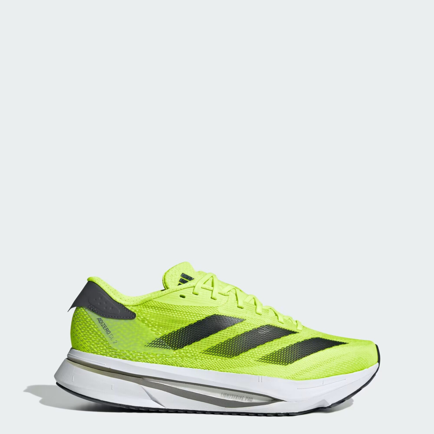 

Кроссовки Adizero SL2 Adidas, цвет Lucid Lemon/Core Black/Cloud White