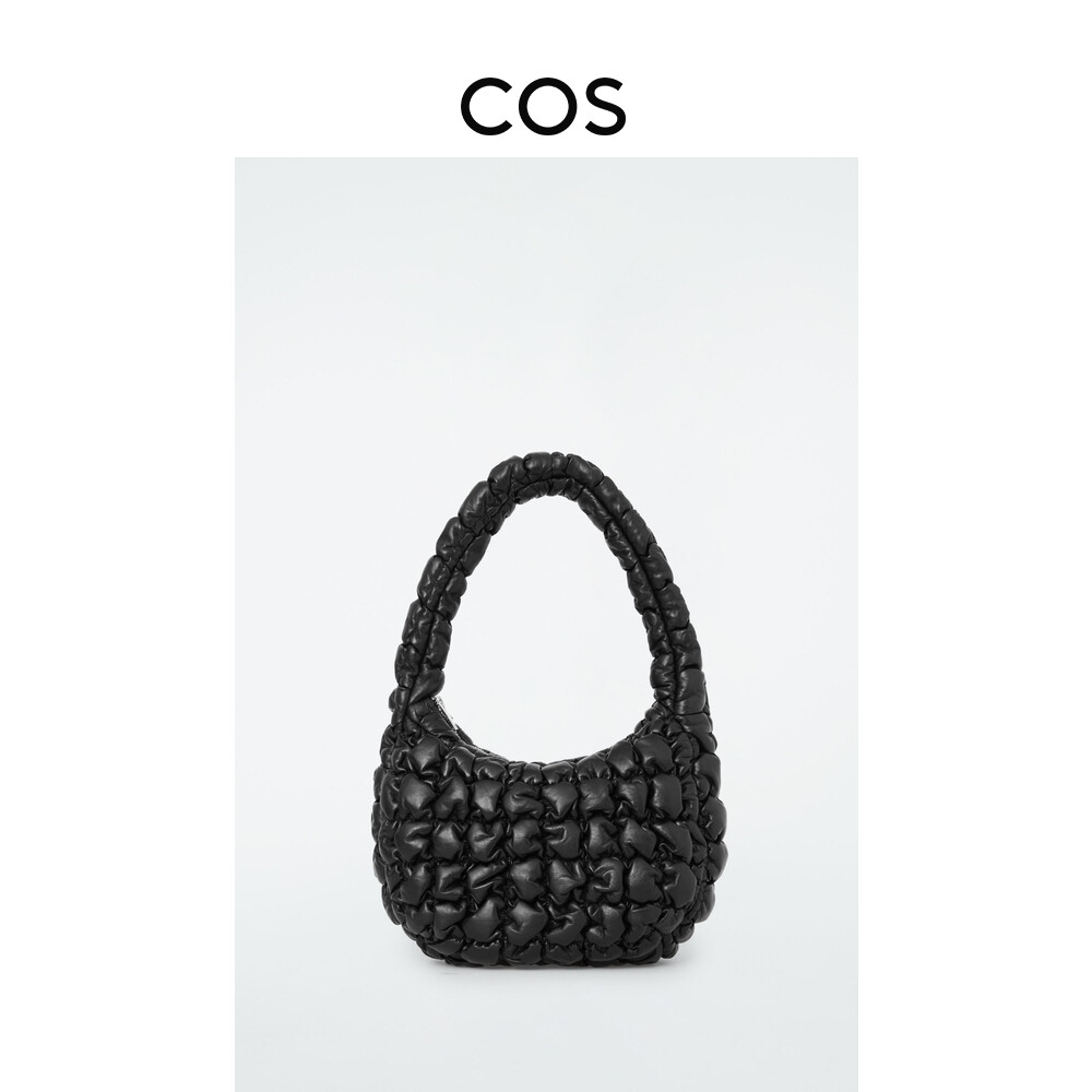 

Сумка женская Cos Mini Cloud кожаная, черный