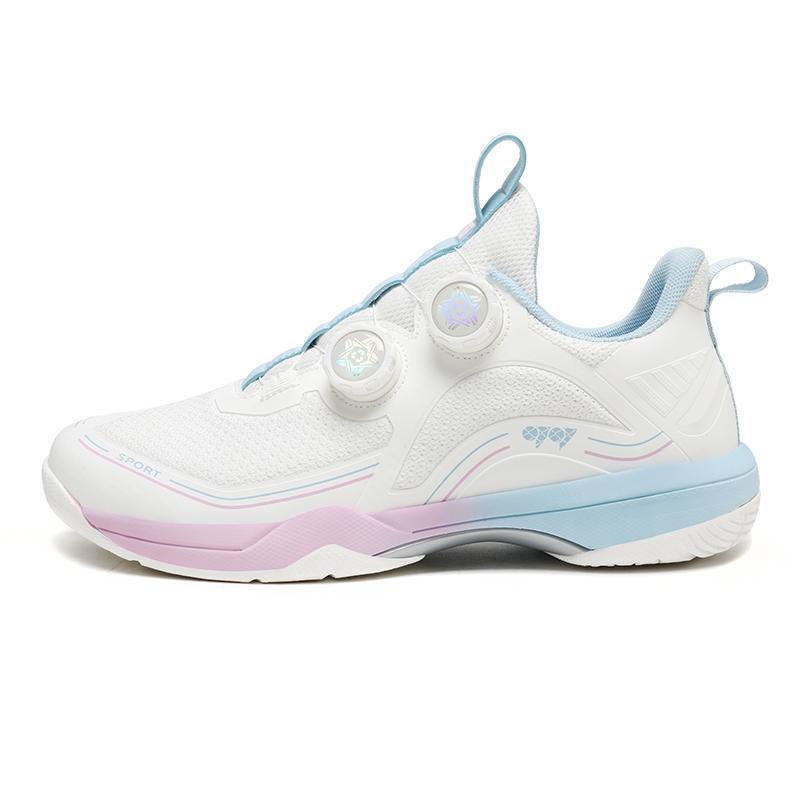 

Амортизация, нескользящая, устойчивая к истиранию, увеличивающая рост, низкие кроссовки для бадминтона с низкой отдачей Unisex AD, белый