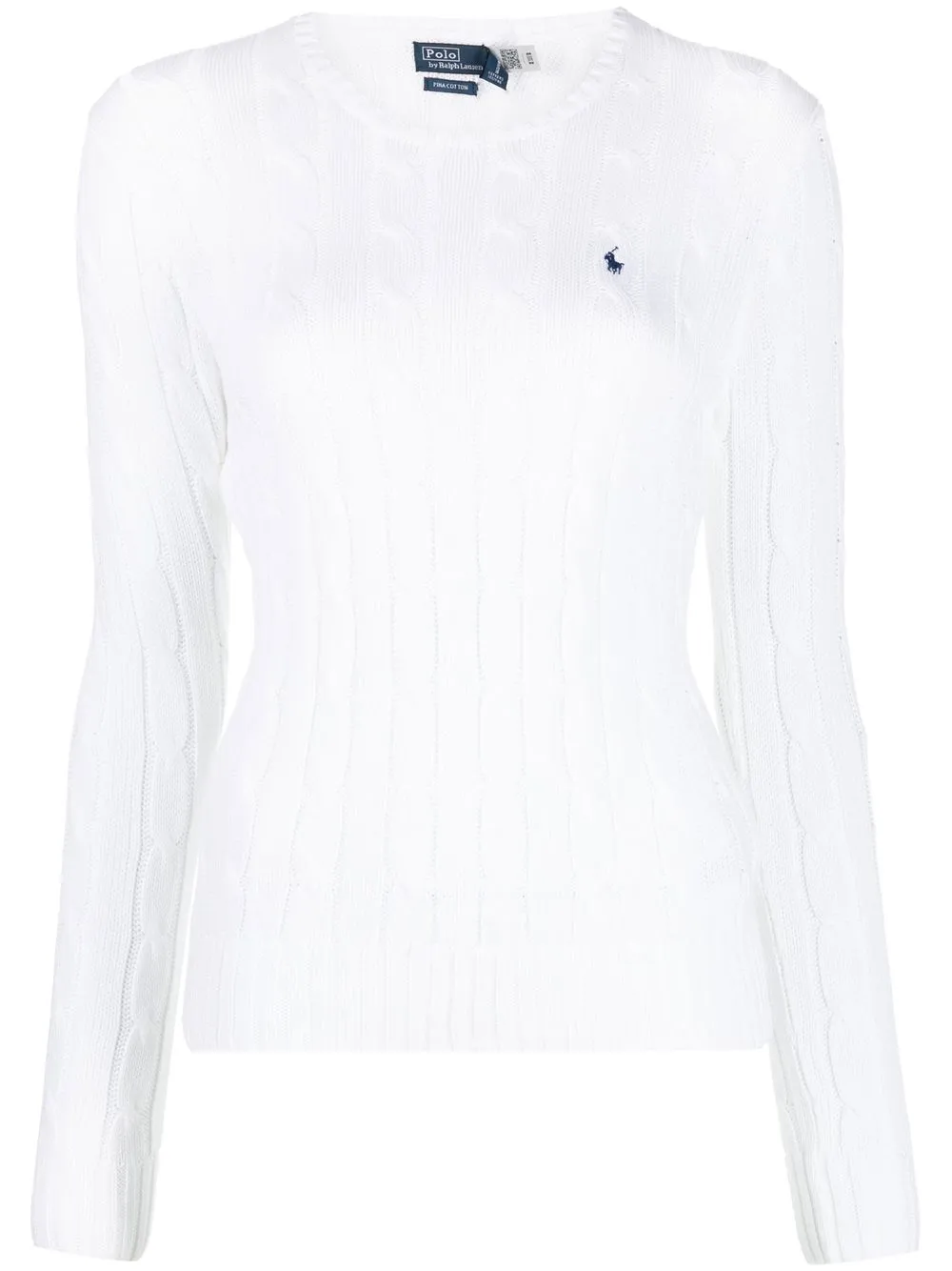 

Джемпер Julianna фактурной вязки POLO RALPH LAUREN, белый