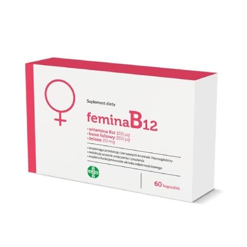 

Биологически активная добавка FeminaB12, 60 капсул Inna Marka