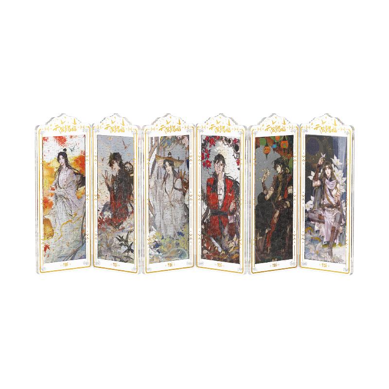 

Heaven Official's Blessing пазл с 3D эффектом настольное украшение слепой бокс товары одиночный мистический бокс/полный бокс 6 шт TOI