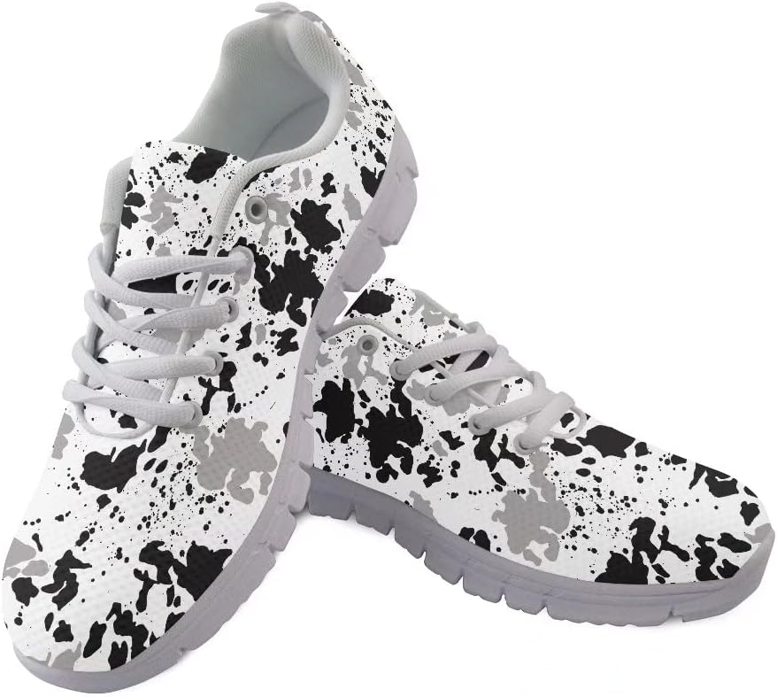 

Мужские кроссовки GIFTPUZZ с шнуровкой, спортивные, сетчатые, дышащие, повседневные, белый