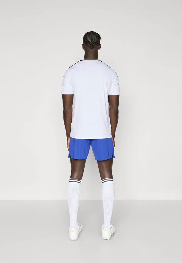 Шорты, посвященные 75-летию олимпик лион, клубная одежда Adidas Originals, Semi Lucid Blue — фото 3