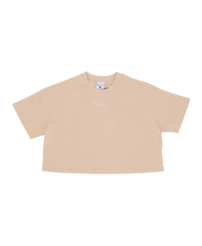 

Базовая укороченная футболка с коротким рукавом Karl Kani, бежевый