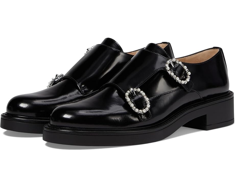 

Оксфорды Stuart Weitzman Leighton Monk Strap, черный