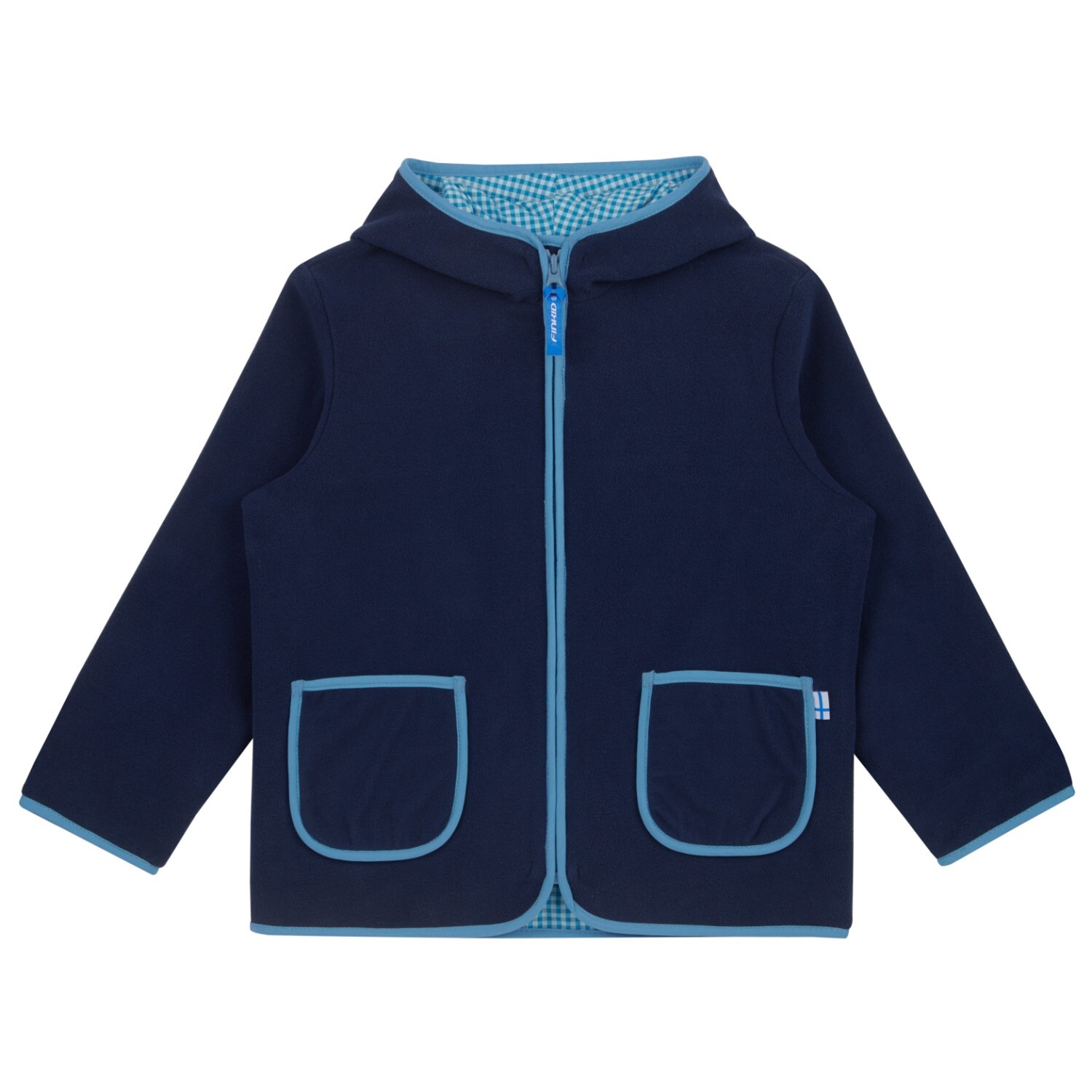

Флисовая жилетка Finkid Kid's Tonttu, цвет Navy/Dove