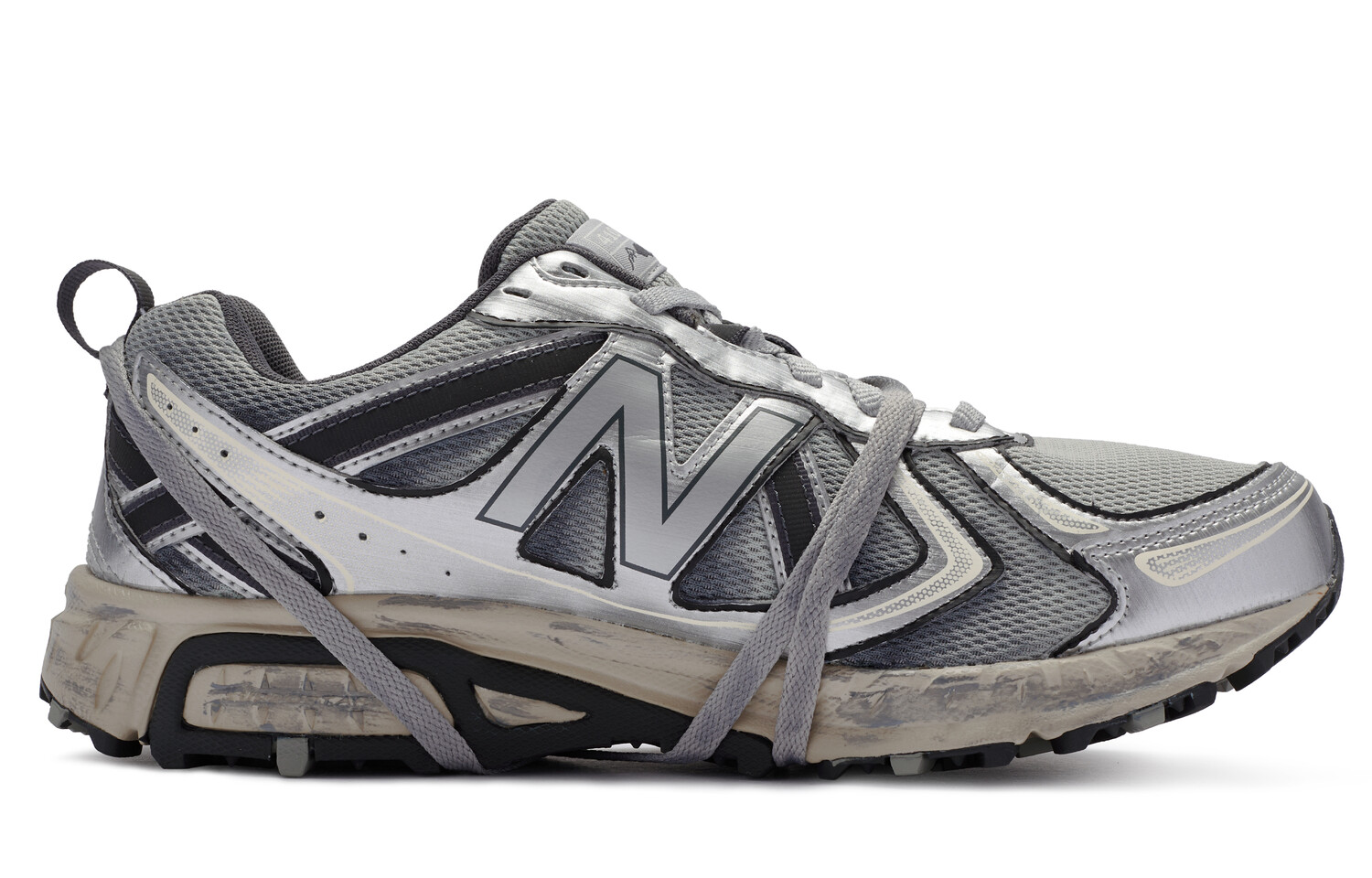 Кроссовки New Balance NB 410 Unisex, серебристый/серый