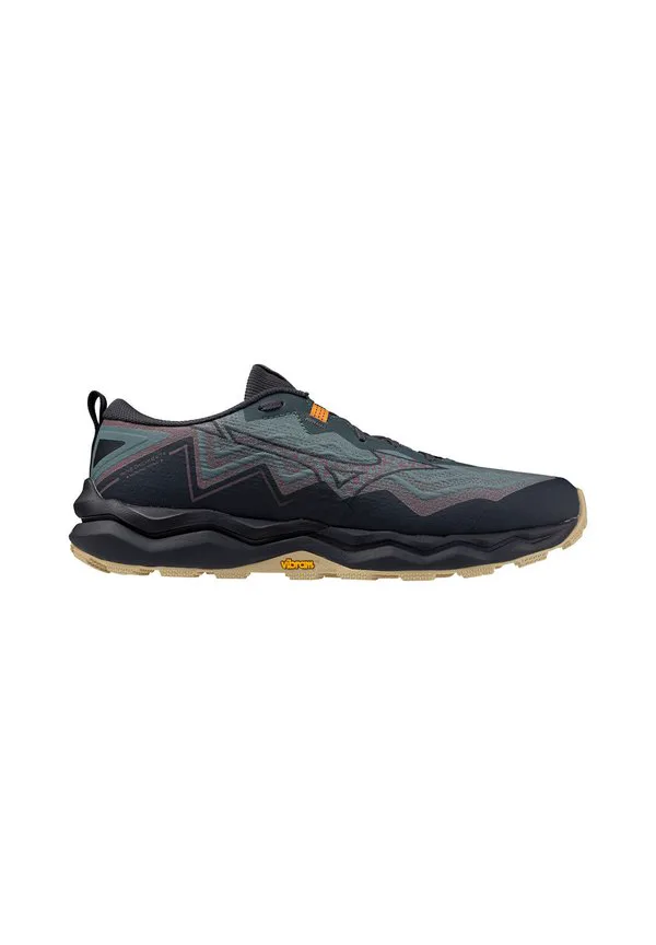 Кроссовки для трейлраннинга wave daichi 9 gtx Mizuno, North Atlantic/Black/Pale Khaki