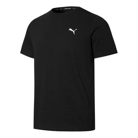 

Футболка small logo round neck sports short sleeve black Puma, черный