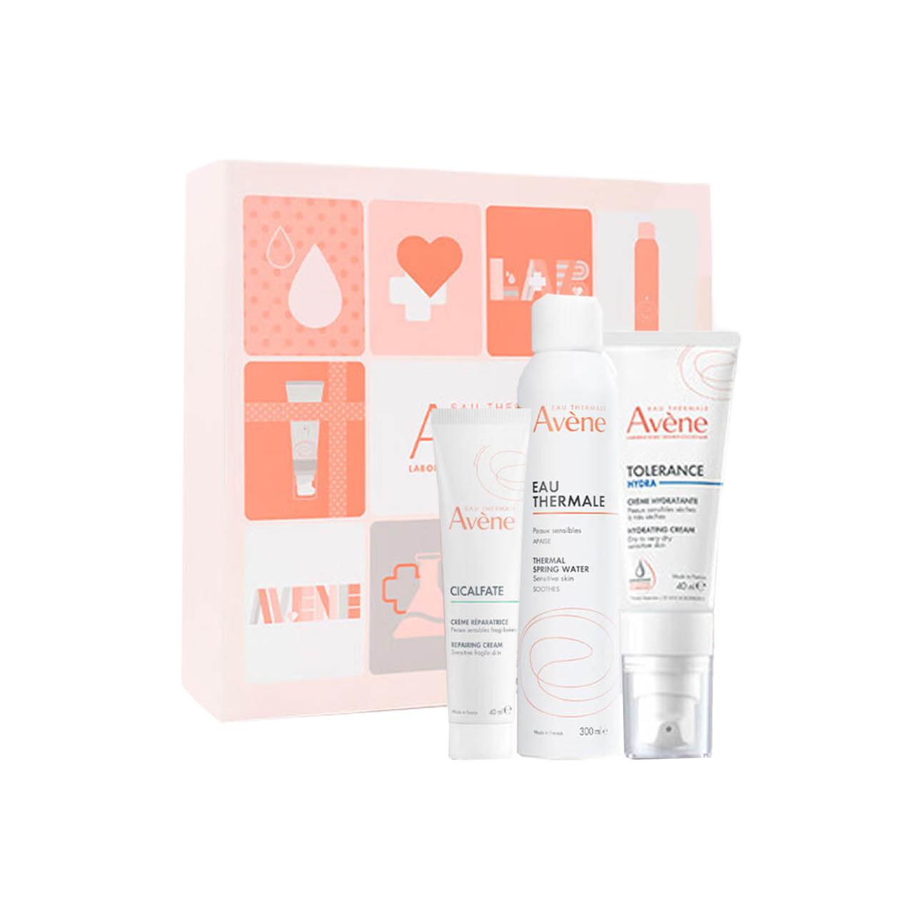 

YAYANG питательный увлажняющий восстанавливающий набор для ухода за кожей увлажняющий и гидратирующий 300мл+40мл+40мл Avène