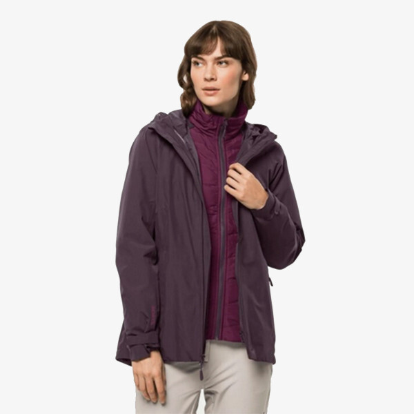 

Куртка Glaabach 3в1 Jack Wolfskin, фиолетовый