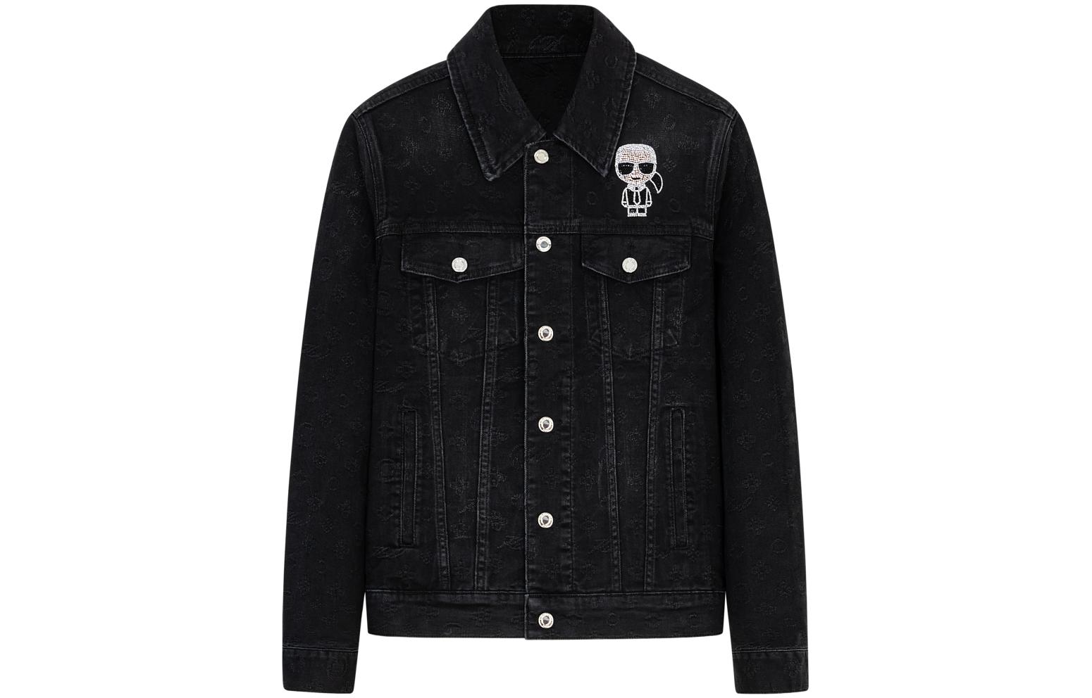 

KARL LAGERFELD / Karl Lagerfeld Jeans Куртка джинсовая мужская черная, Black