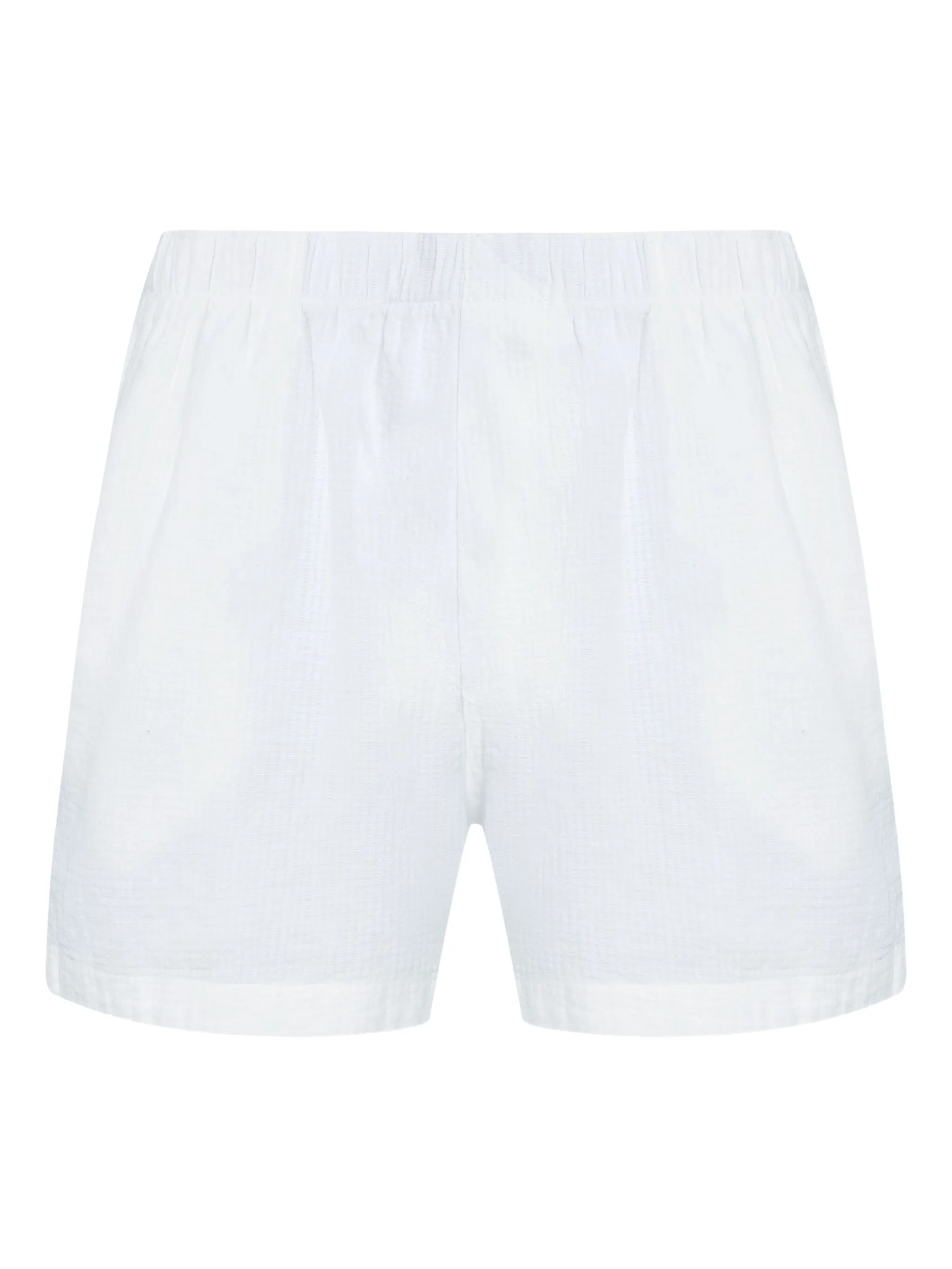 

Фактурные шорты Osklen, белый