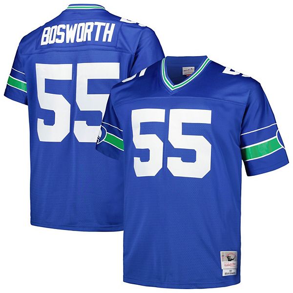 

Мужская футболка Brian Bosworth Seattle Seahawks 1987 Legacy Mitchell & Ness