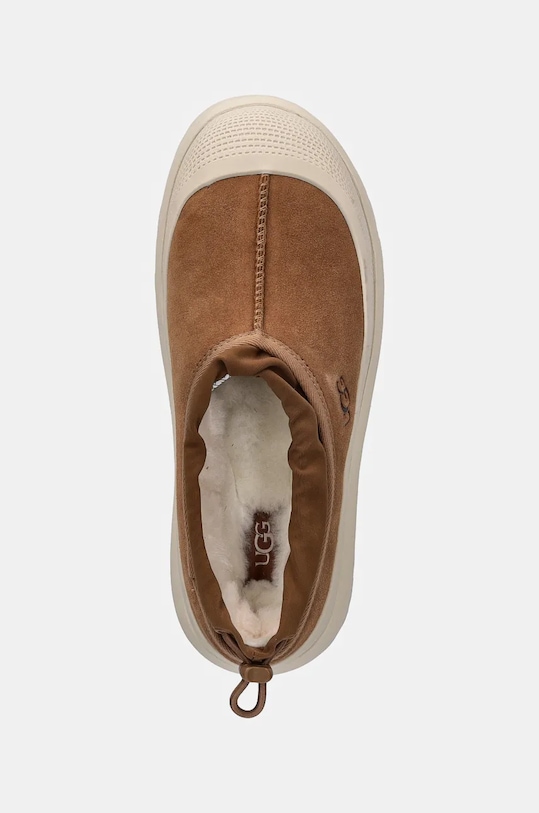 Мужские зимние ботинки Ugg Tasman Weather Hybrid комбинированные короткие, коричневый — фото 4