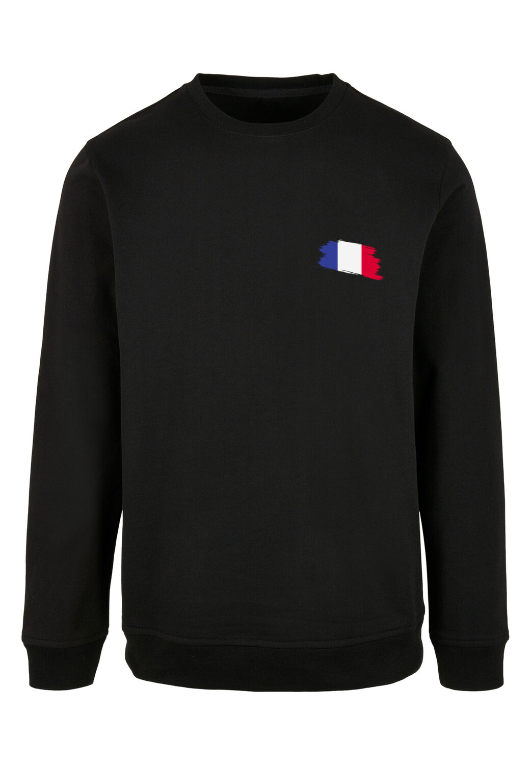 

Пуловер F4NT4STIC Sweatshirt France Frankreich Flagge Fahne, черный