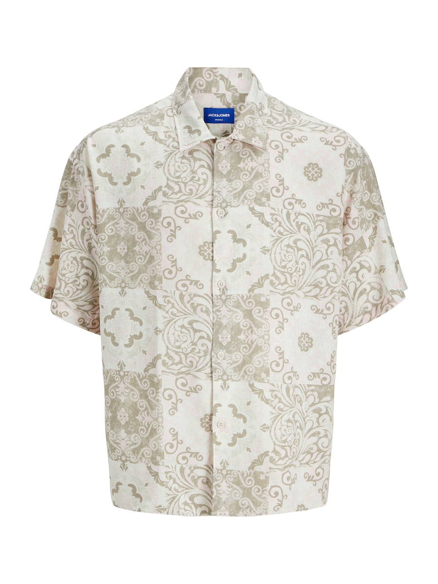 

Рубашка на пуговицах Comfort fit Jack & Jones Plus JORHYDRA, светло-розовый