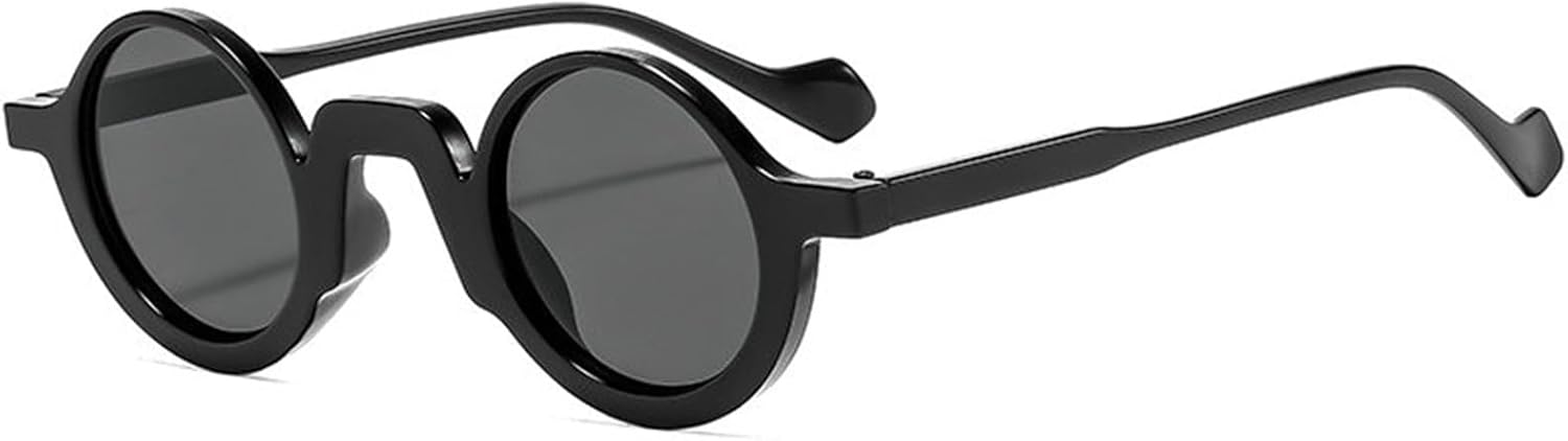 

Солнцезащитные очки Helena Fashion в маленькой круглой оправе, унисекс, в стиле ретро-панк, модные овальные очки, повседневные солнцезащитные очки с защитой от УФ-излучения UV400, C1