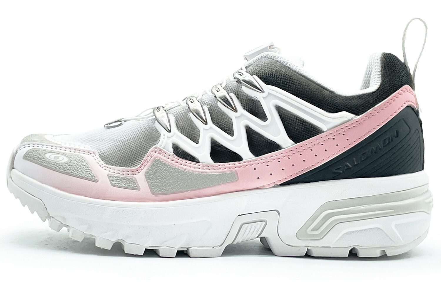 

ACS + Кроссовки Lifestyle унисекс с низким верхом Core Black / Cloud White / Team Shock Pink 2 Salomon