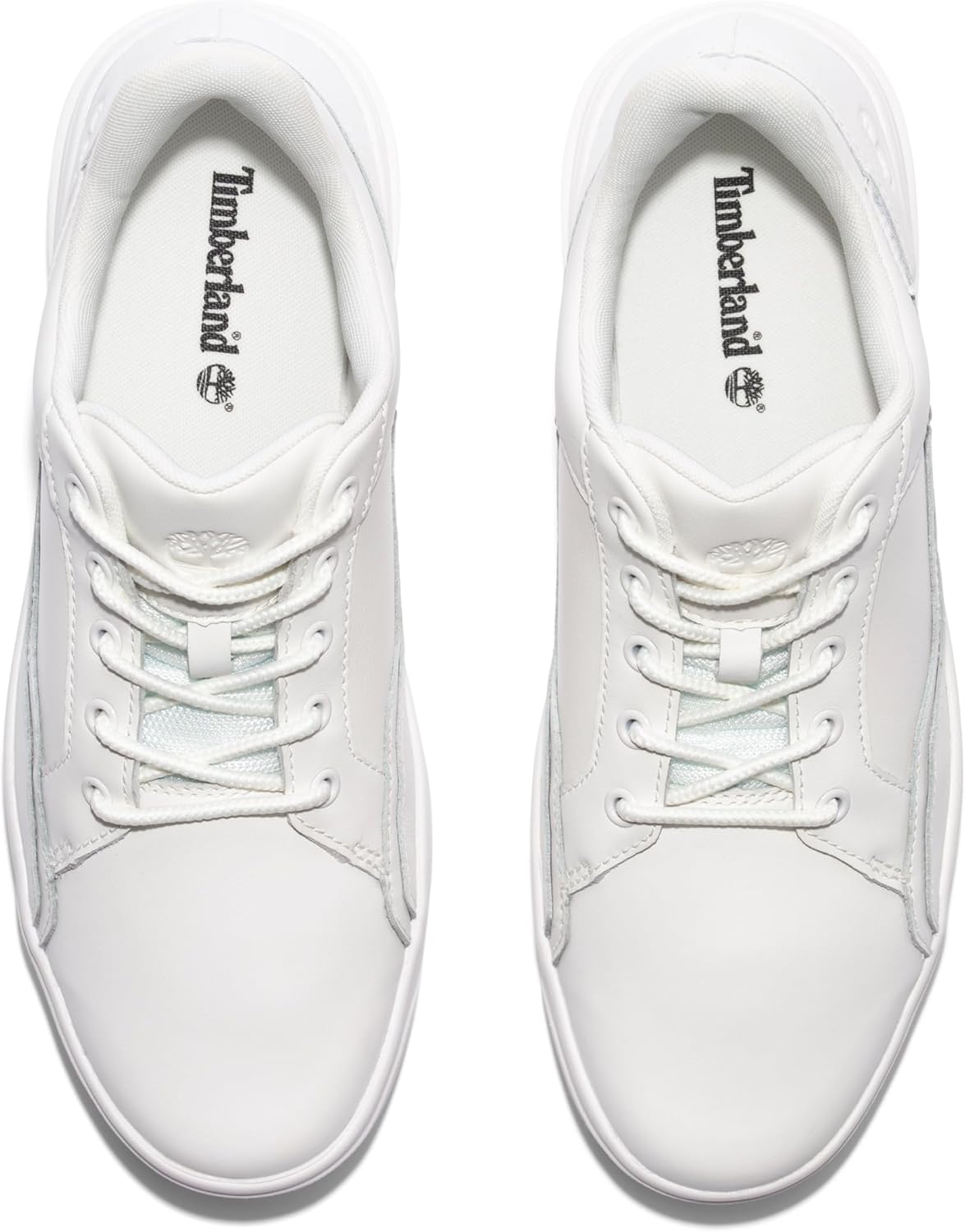Timberland мужские кроссовки Allston Low на шнуровке, White Full-Grain — фото 3
