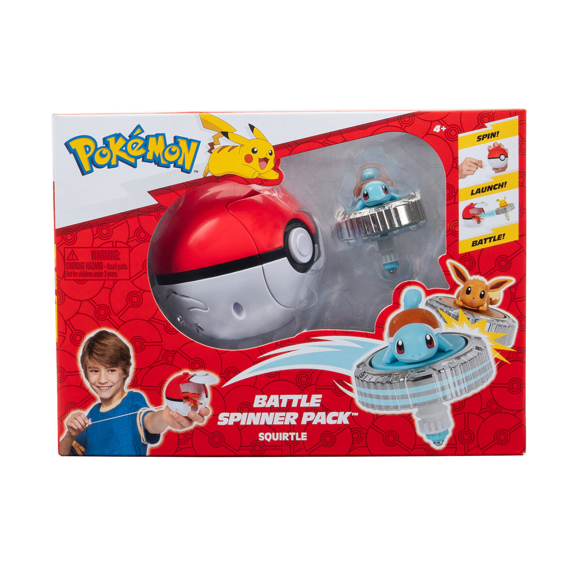 

PKW — одиночный набор Battle Spinner (Squirtle & Poké Ball) (ЭКСКЛЮЗИВНО для Европы, Ближнего Востока и Африки) Pokemon