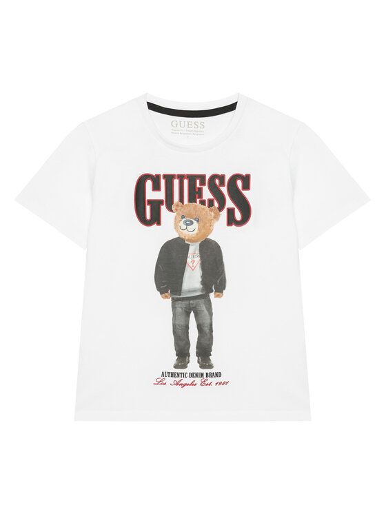 Футболка regular fit L6RI11 K8HM4 Guess, белый